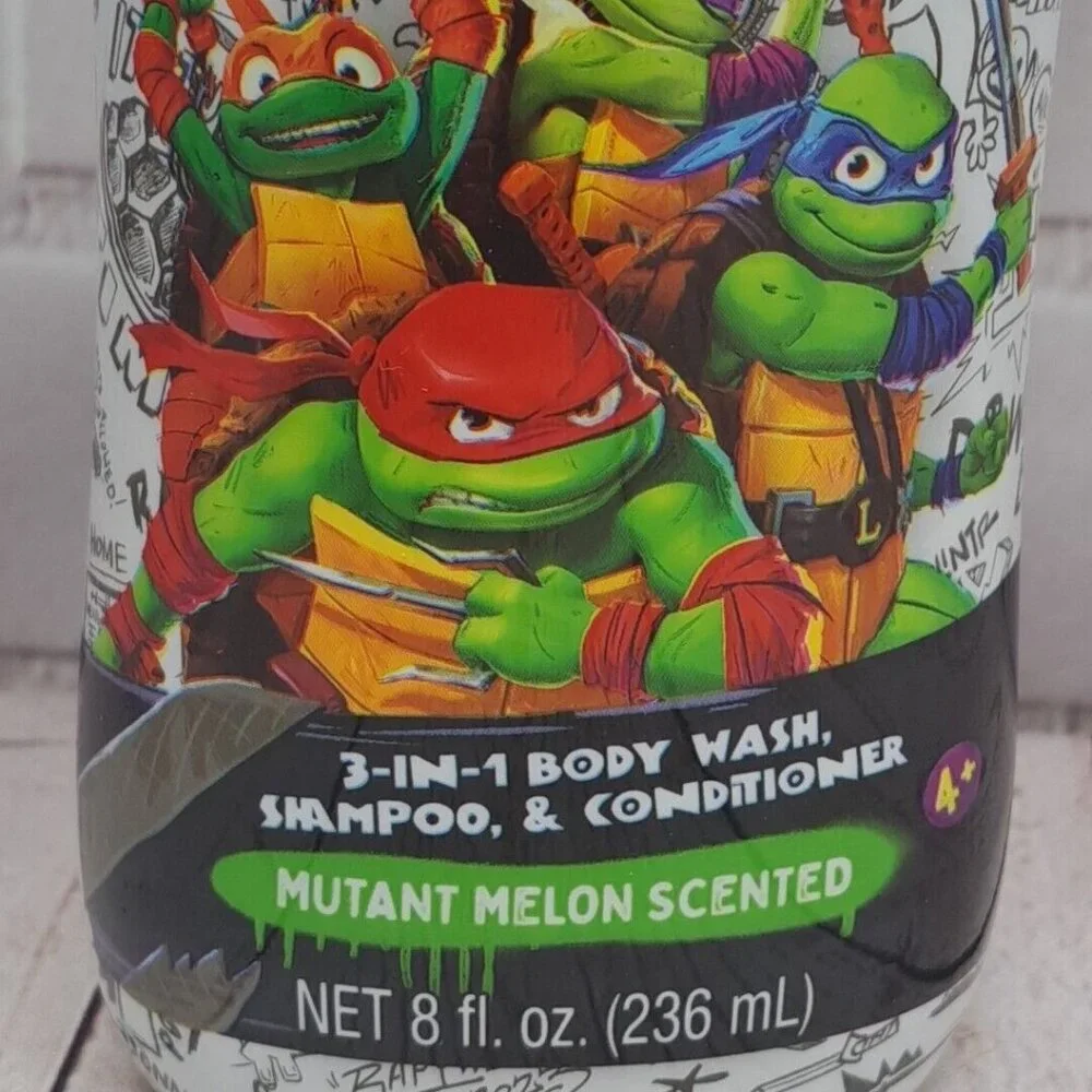 Nickelodeon Teenage Mutant Ninja Turtles 3 in‎ 1 Body Wash Shampoo & Conditioner